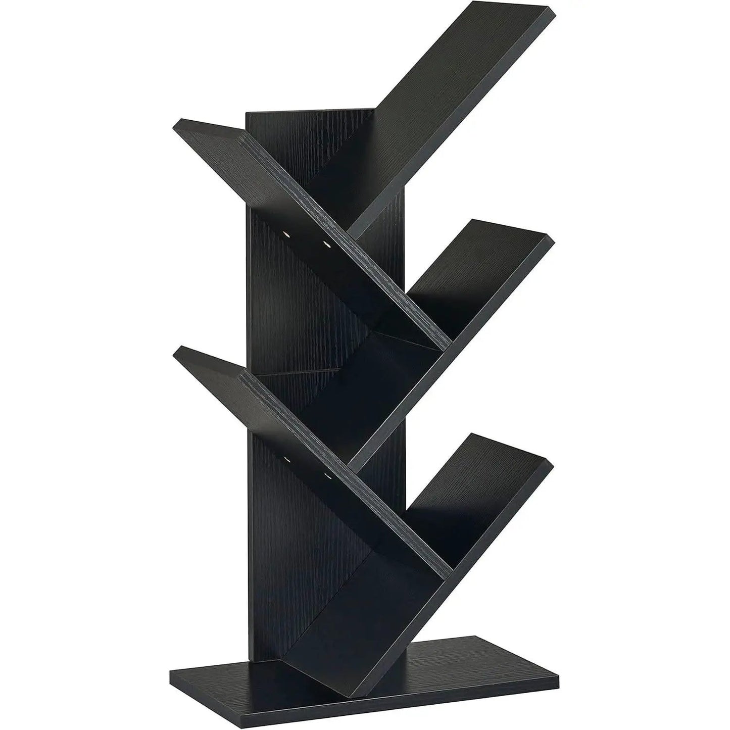 4 Tier Tree Bookshelf Floor Standing Bookcase Home from PriceLows™
