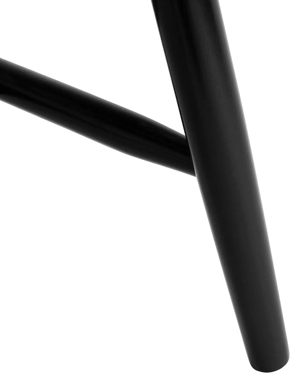 Home Camden 18 Inch Black Farmhouse Dining Chairs Set Of 2 from PriceLows™