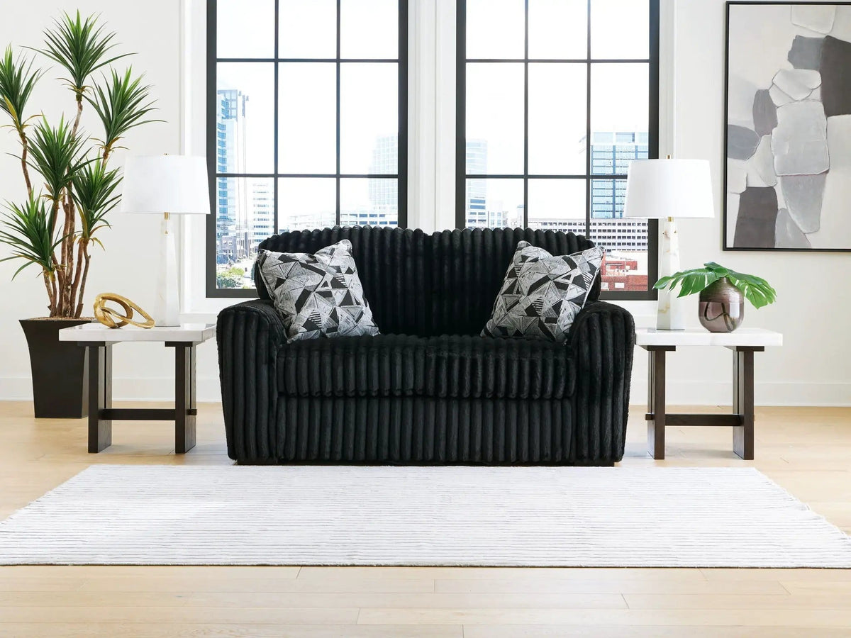 Midnight-Madness Loveseat | 3 Pieces | Living Room Furniture | Living Room
