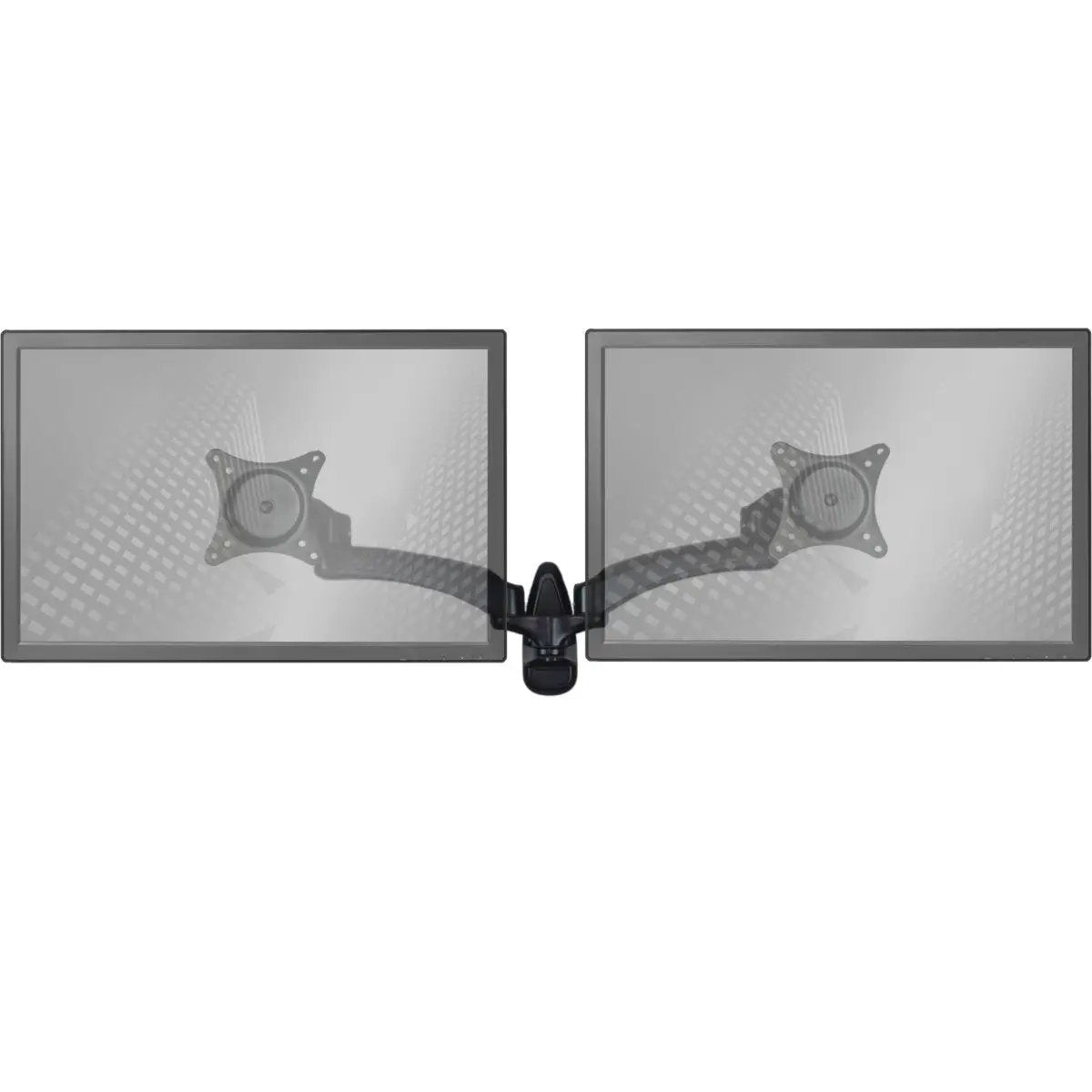Dual Wall Monitor Arm | Full Motion Support | Vesa Mount | Black