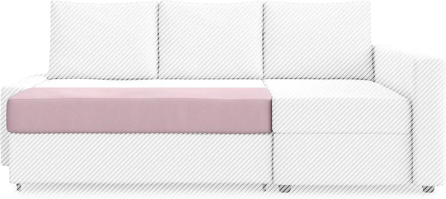 Friheten Slipcover Pink Snug Fit For Ikea Friheten Chaise from PriceLows™
