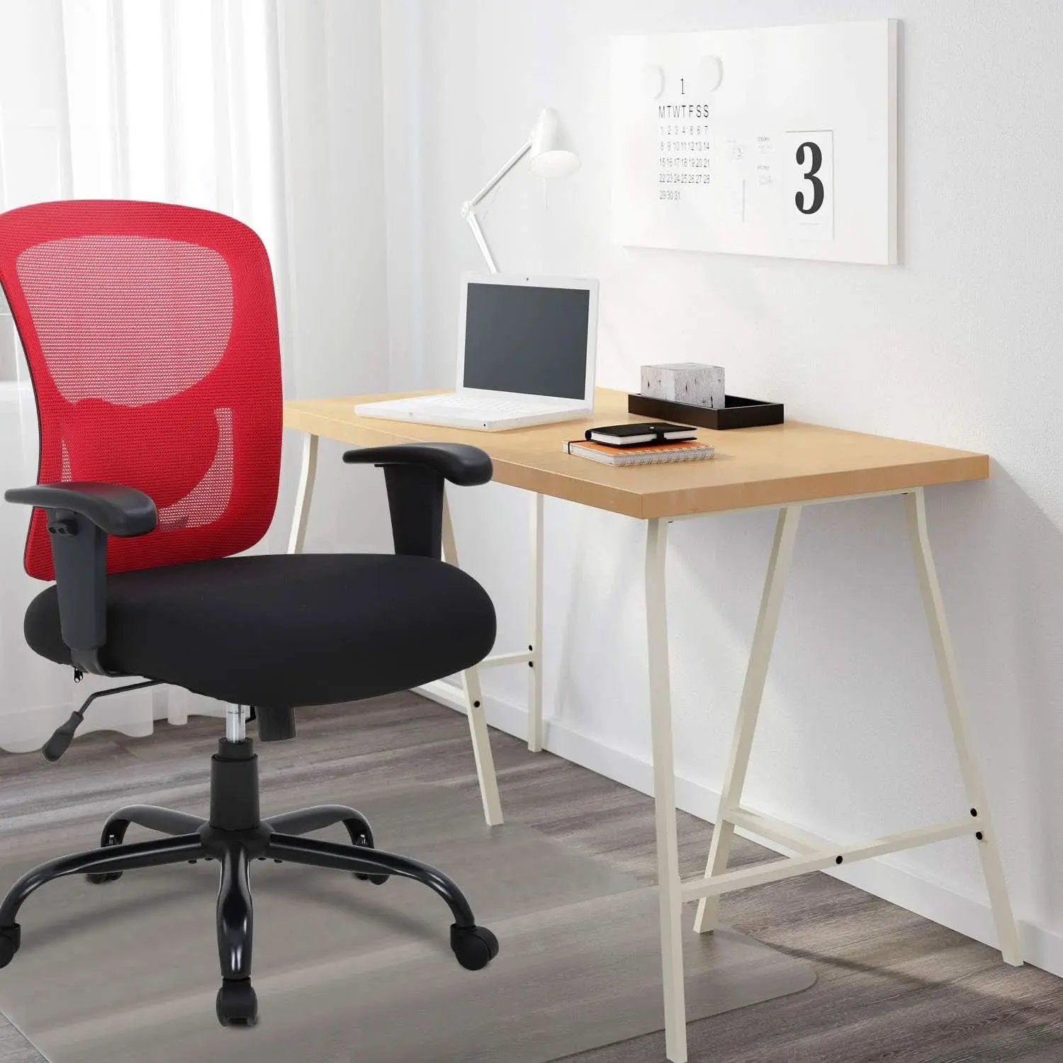 Big and Tall Office Chair With Lumbar Support For Desk from PriceLows™