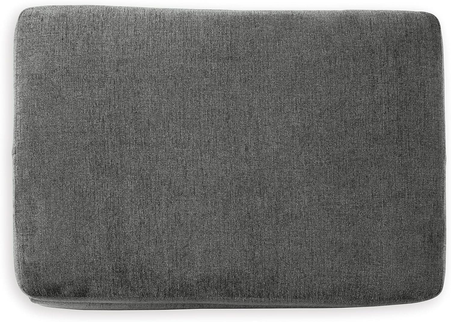 Stairatt Rectangular Gray Upholstered Ottoman Cushioned from PriceLows™