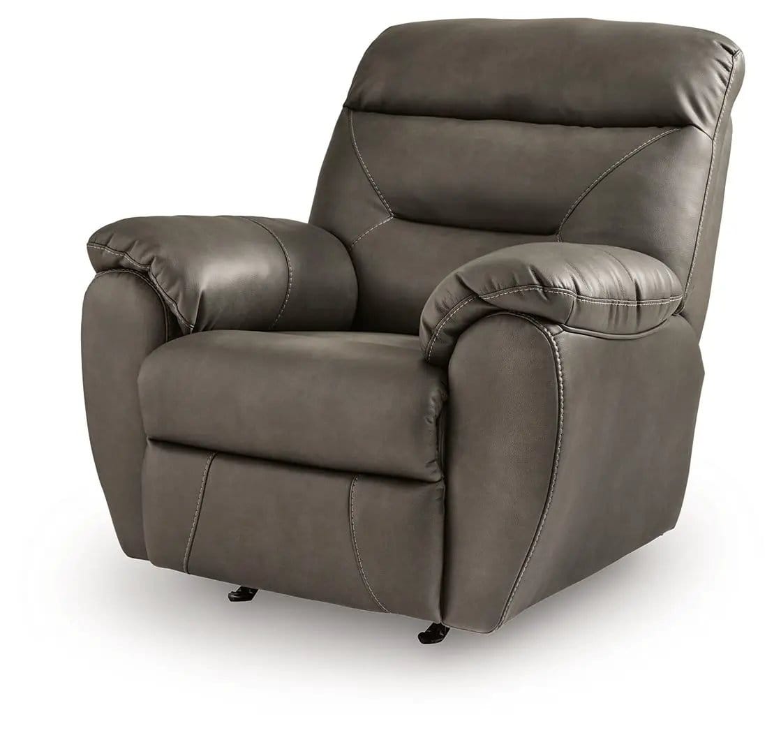 Elksworth Rocker Recliner Rocker Chair | 2 Pieces | Faux Leather | Living Room