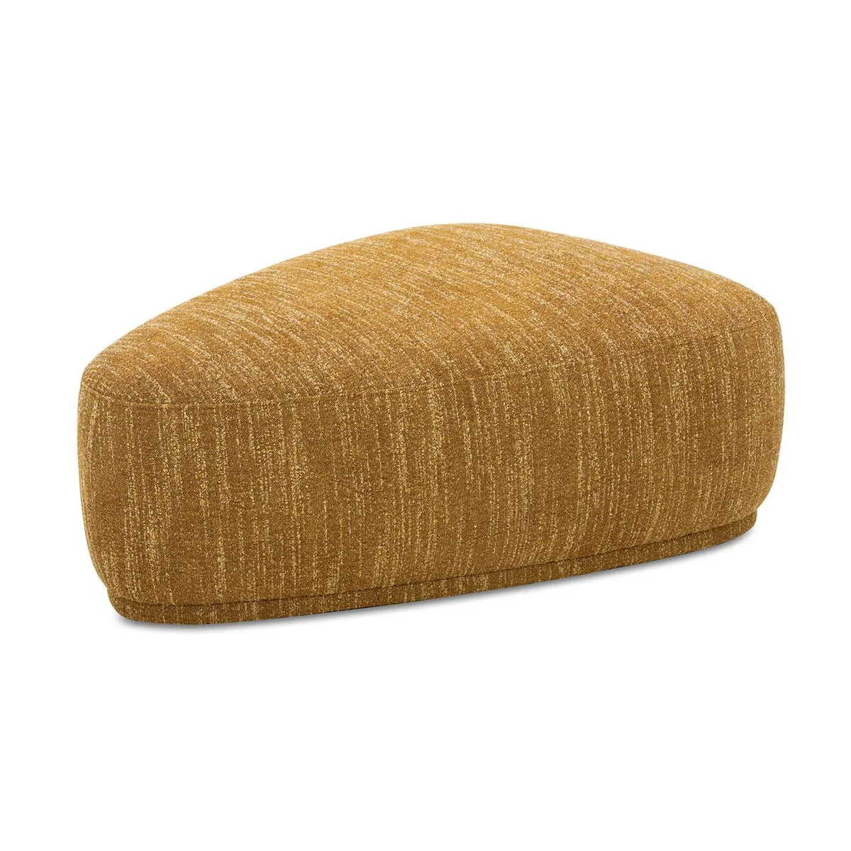 Pebble Cocktail Ottoman | Rounded Triangle Shape | 11-Layer Plywood Frame | Inner Webbing Seating