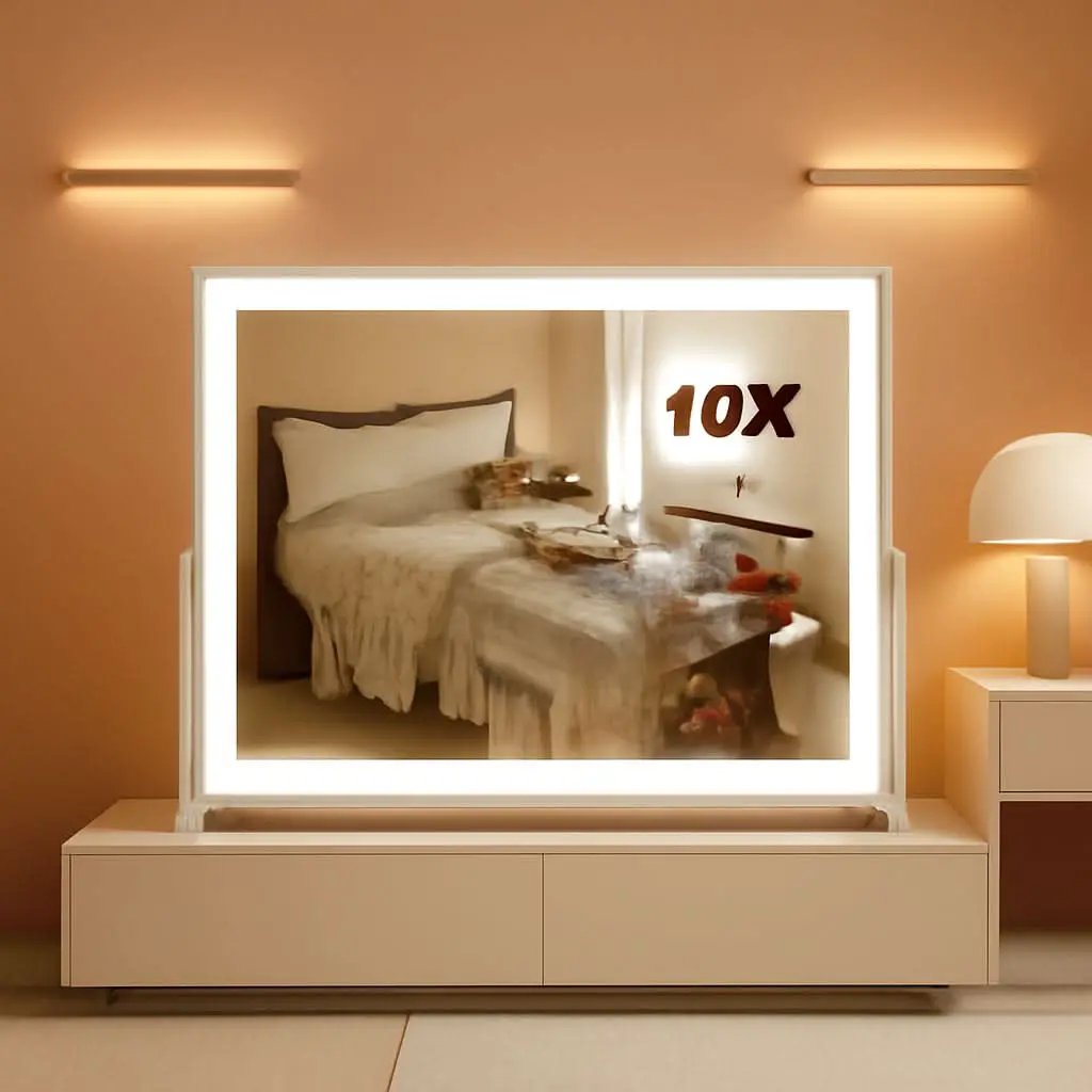 13x17 Makeup Vanity Mirror With Lights Dimmable Touch Screen from PriceLows™