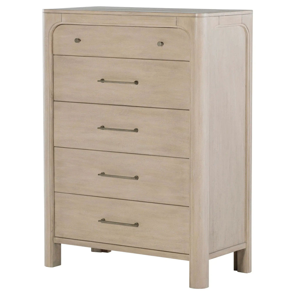 Solano 5-drawer Bedroom Chest of Drawers Weathered Mango | 38 x 20 x 51.75 in | 5-Drawer | Bedroom