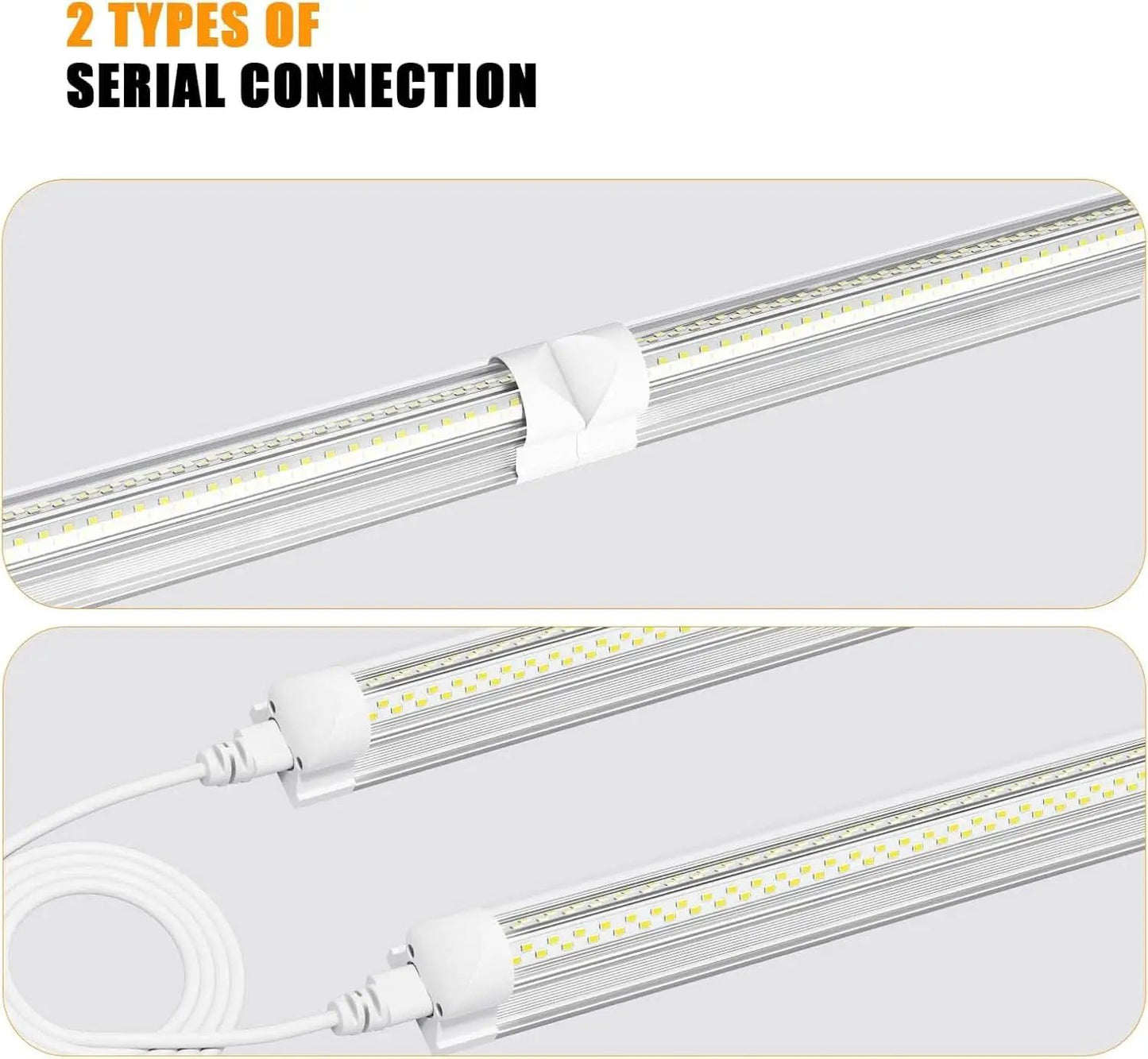 4FT LED Shop Light 6000K 50W Linkable Ceiling Fixture from PriceLows™