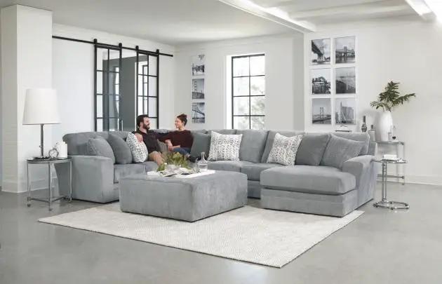 Glacier Cocktail Ottoman | 2 Pieces | Living Room Furniture | Living Room
