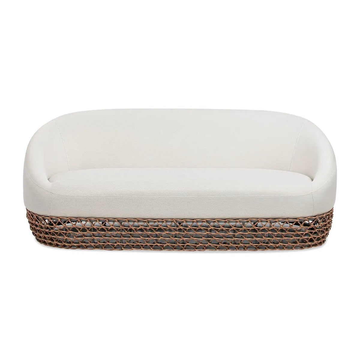 Willow Upholstered Patio Deep Seating Sofa | 36 x 71 x 28.5 in | Acrylic | Living Room