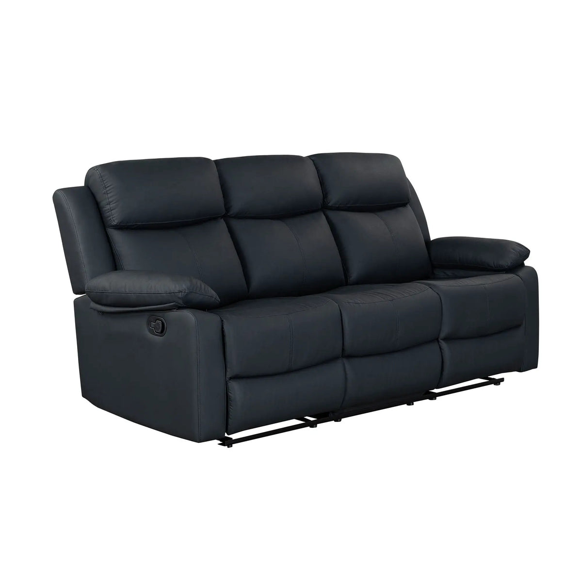 Blanche Reclining Sofa | Integrated LED Lights | Manual Recline | Pillow Top Arms