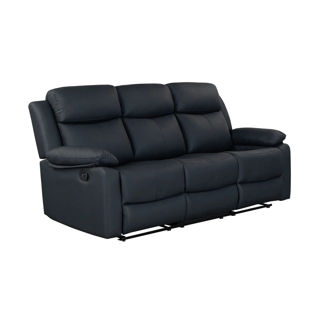Blanche Reclining Set With LED Lights, Speaker Reclining Sofa & Loveseat | Reclining Sofa & Loveseat | Living Room Furniture | Living Room