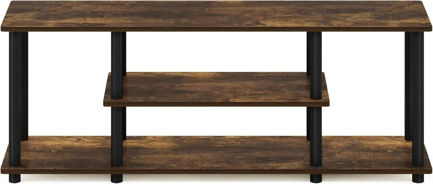 Three-Tier TV Stand Up To 50-Inch TV Tool-Free Assembly from PriceLows™