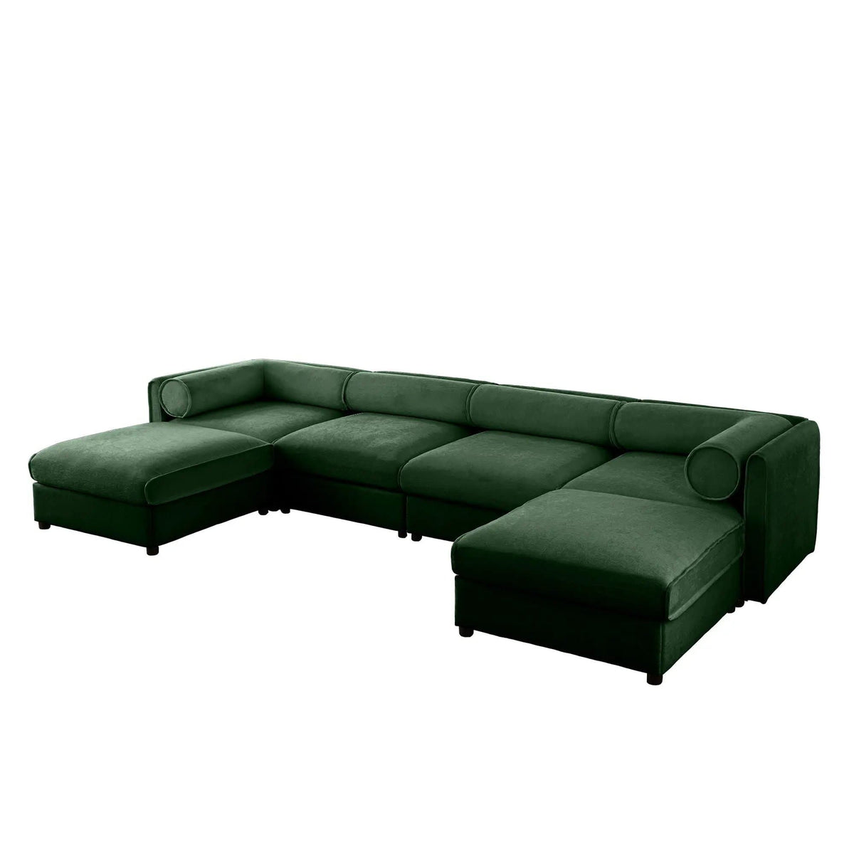 Contemporary Elegant Sofa With Storage And Ottoman 2 Piece Living Room Set | 2 Piece Living Room Set | Living Room Furniture | Living Room