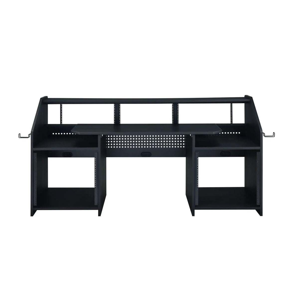 Annette Music Desk | Wood Finish | 18 Mm Thick Tabletop | Cable Management