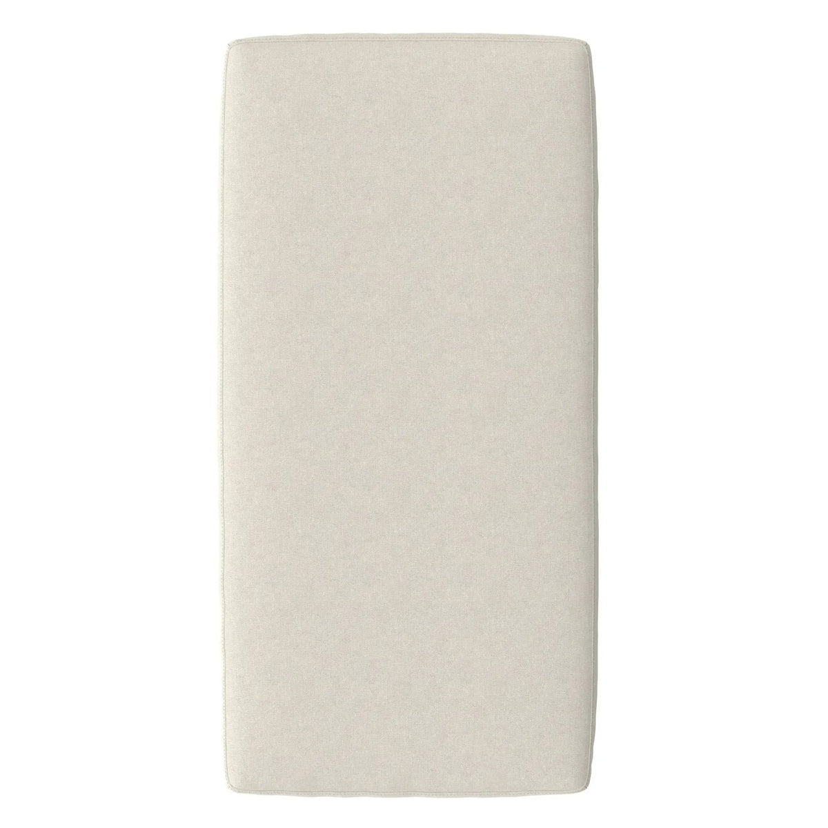 Ava Mid Century Ottoman | Performance Fabric | 100% Recycled Material | 36 Inch Width