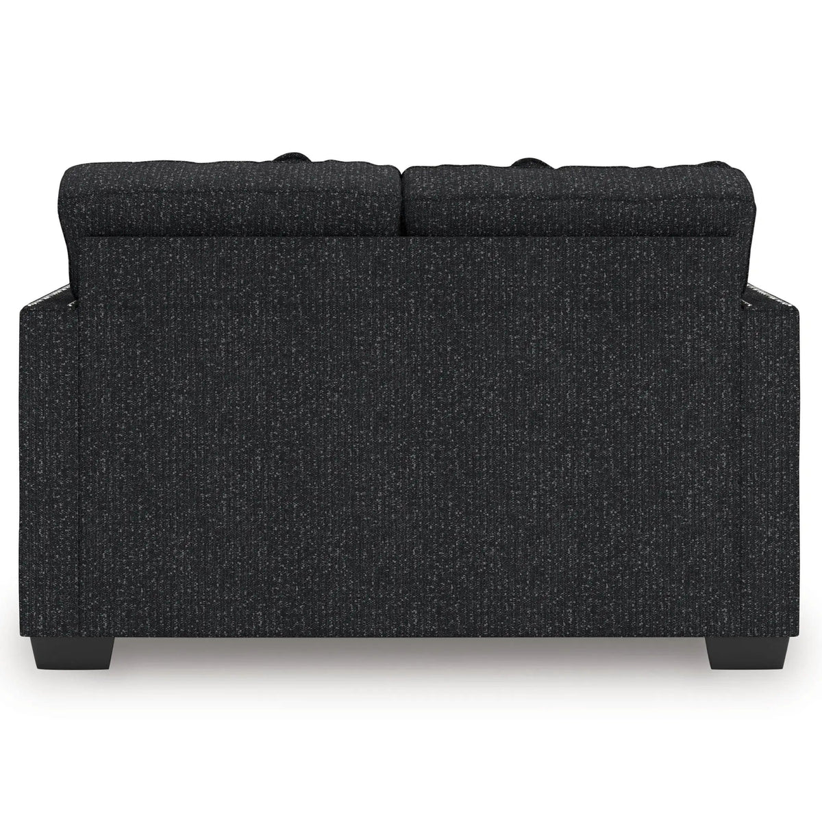 Jasmine Peaks Loveseat | 60 x 38 x 39 in | Wood | Coal