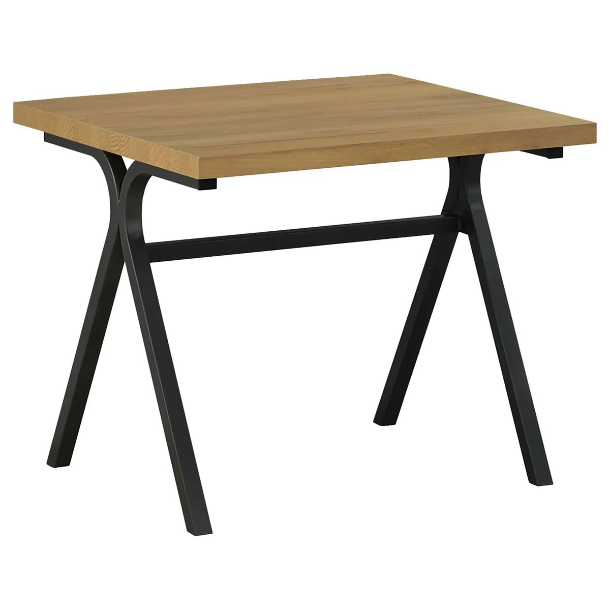 Colmar 3-piece Engineered Wood Coffee Table Set Golden | 3-Piece Set | Engineered Wood & Metal | Oak