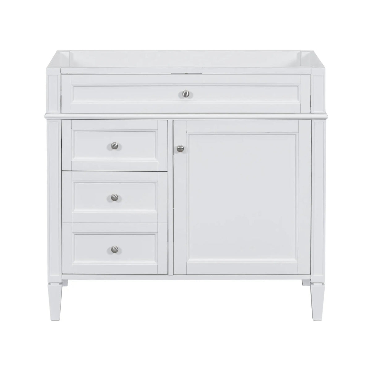 Bathroom Vanity | 3 Drawers | Blue Finish | Tip Out