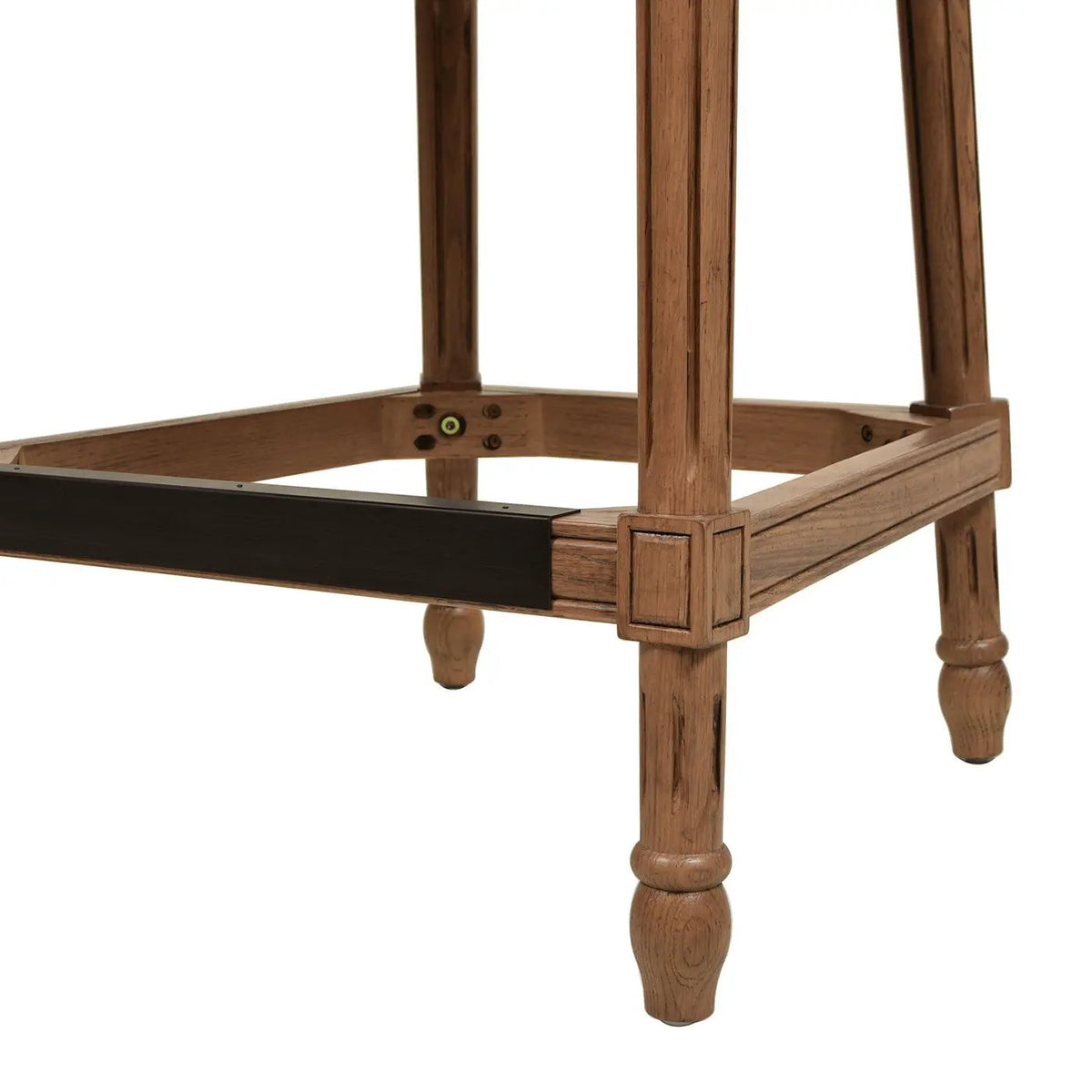 Triomphe Rattan Counter Bar Stool | French Country Style | High Back Armless | Wicker Weave