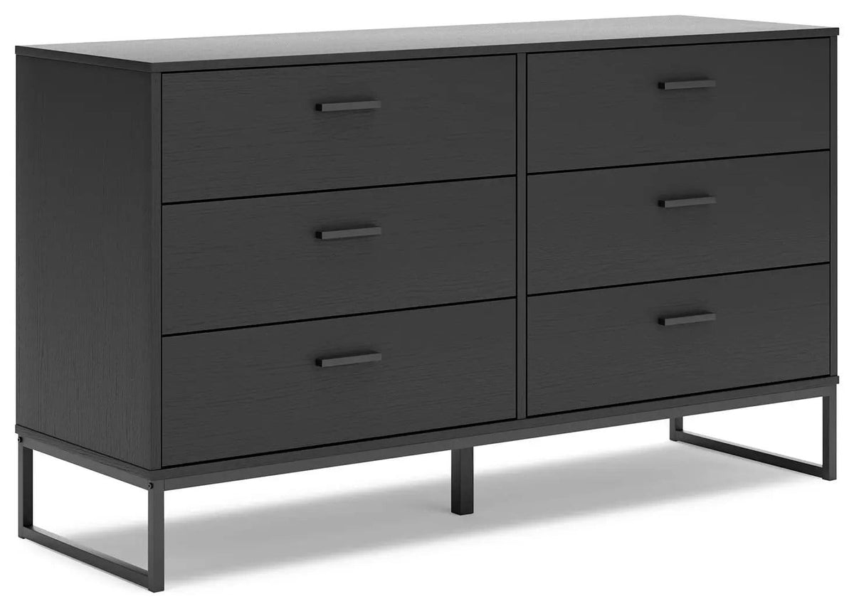 Socalle Six Drawer Dresser | 2 Pieces | Bedroom Furniture | Bedroom