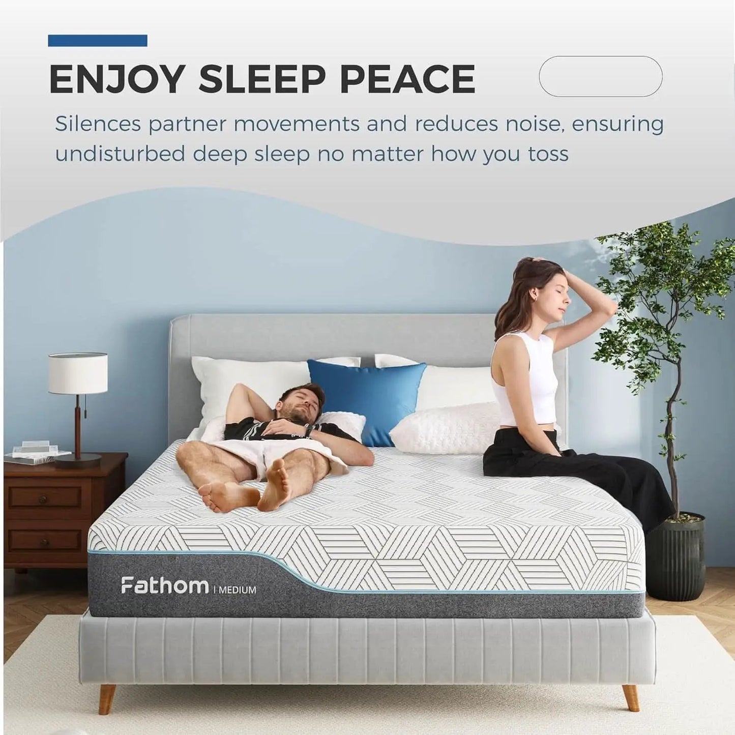 12Inch Gel Memory Foam Queen Mattress Ultra Cooling from PriceLows™