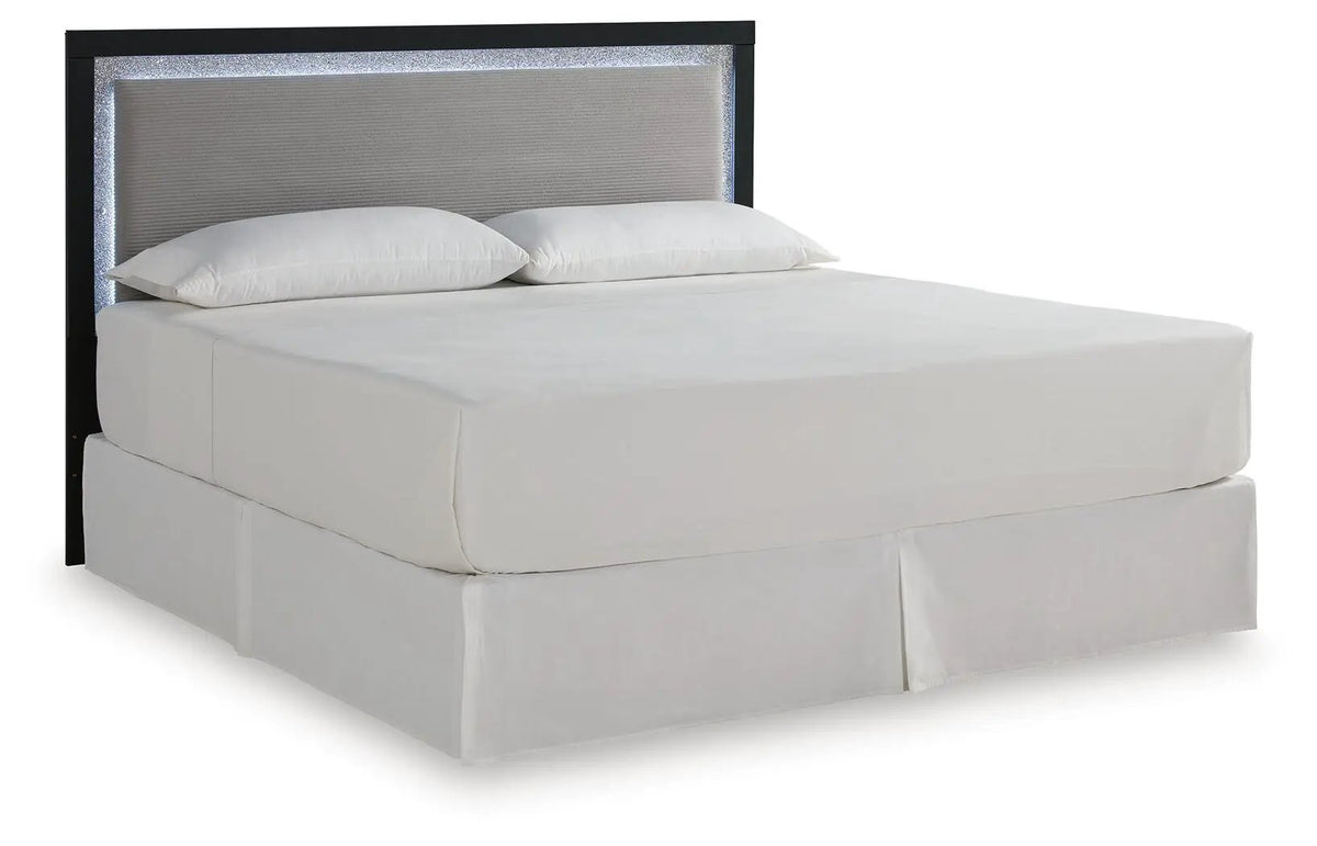 Maeling Upholstered Panel Headboard | Modern Glam Style | Crisp Matte Finish | 52.76 Inch Height