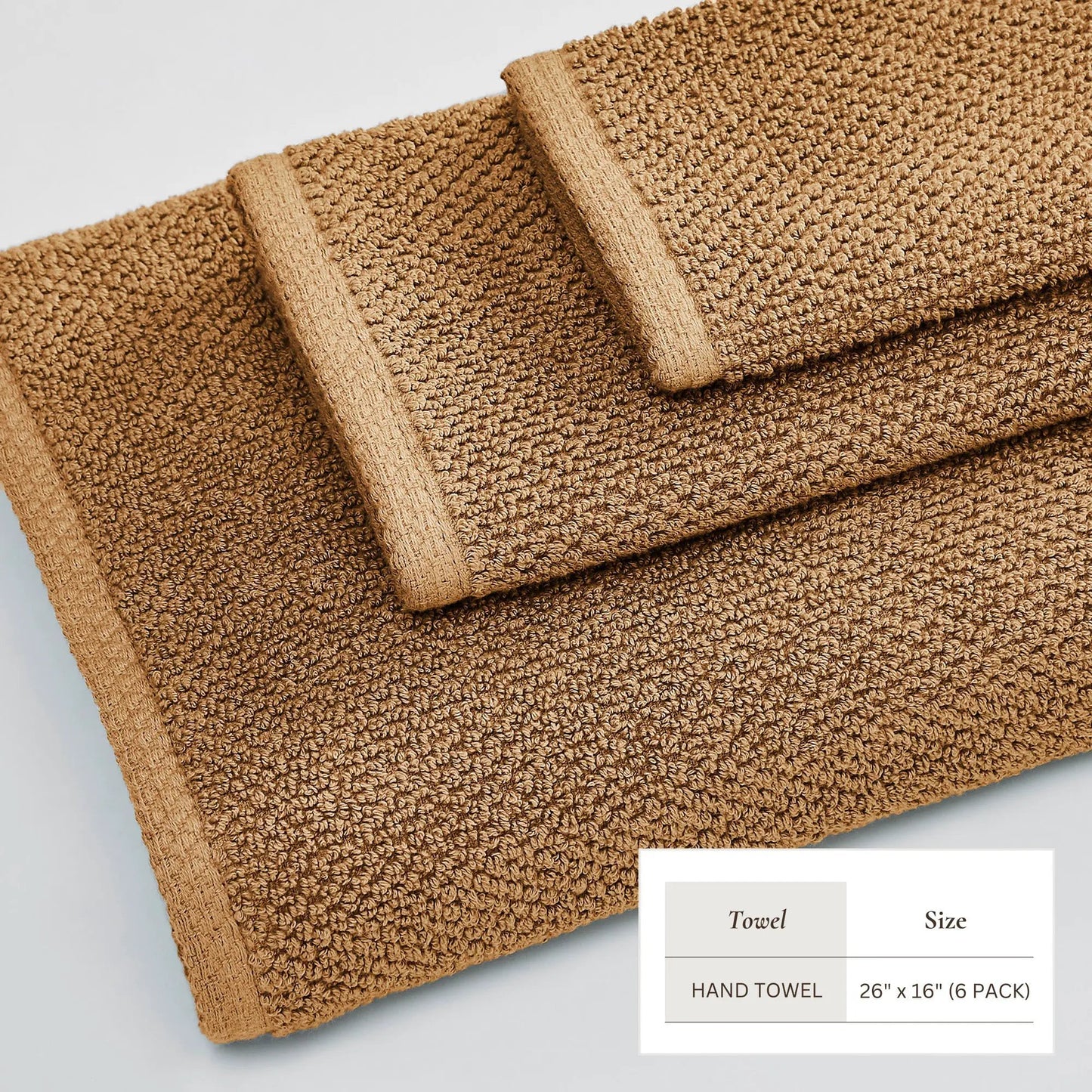 Cotton Textured Bath Towel Set - Acacia Collection from PriceLows™