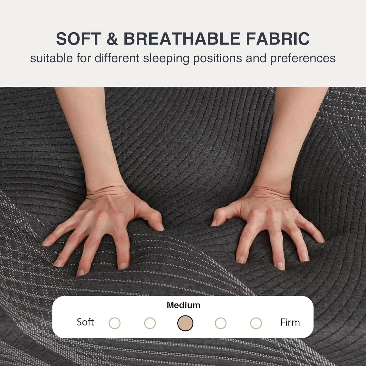 Queen Size Gel Memory Foam Mattress Certipur Certified from PriceLows™