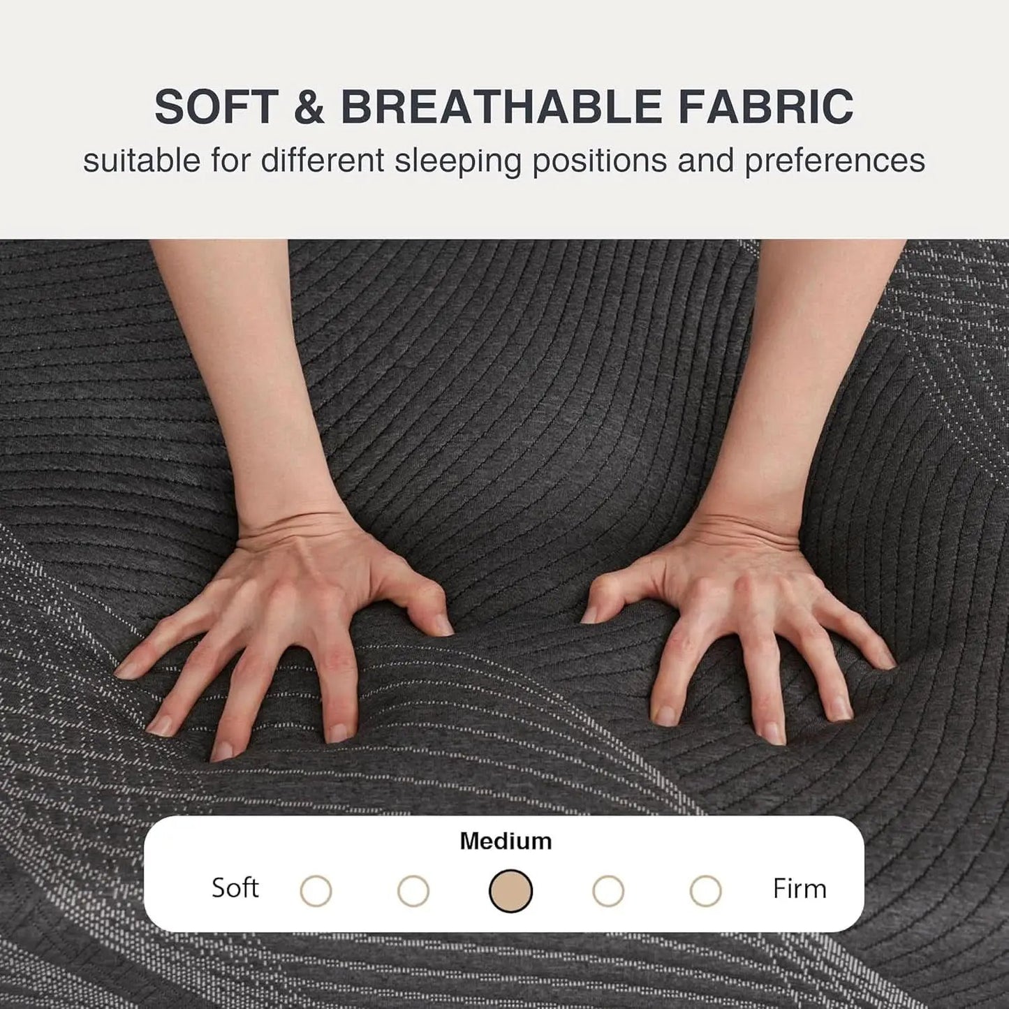 Queen Size Gel Memory Foam Mattress Thermoregulating from PriceLows™