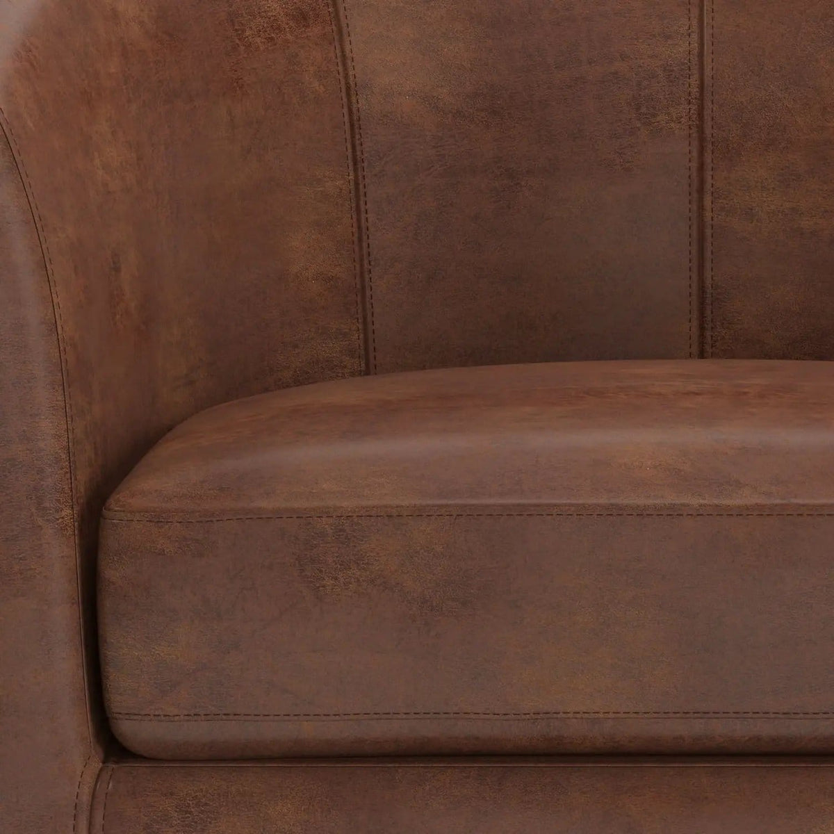 Austin Handcrafted Tub Chair | 2 Pieces | Solid Wood | Living Room