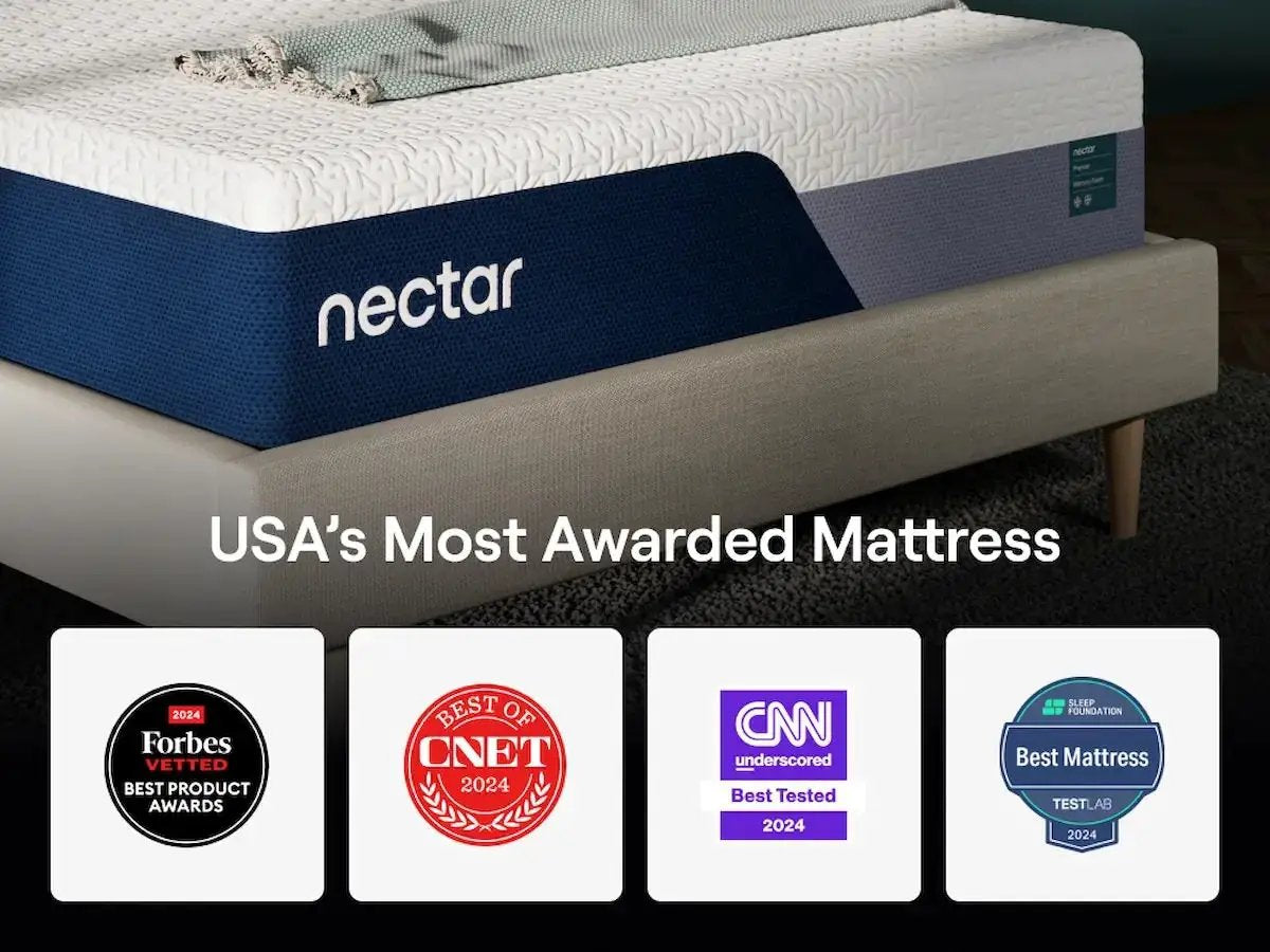 Nectar Premier Memory Foam Mattress | 13 Inch Height | Multiple Comfort Layers | Award-Winning