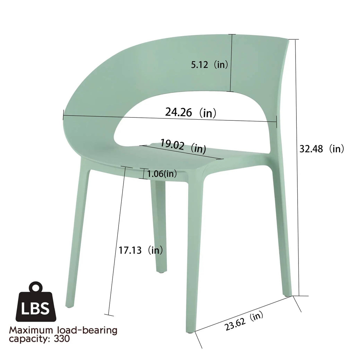 4 Piece Set Of Modern Designed Single Chairs With Long Table | 4-Piece Set | Metal | Outdoor Living