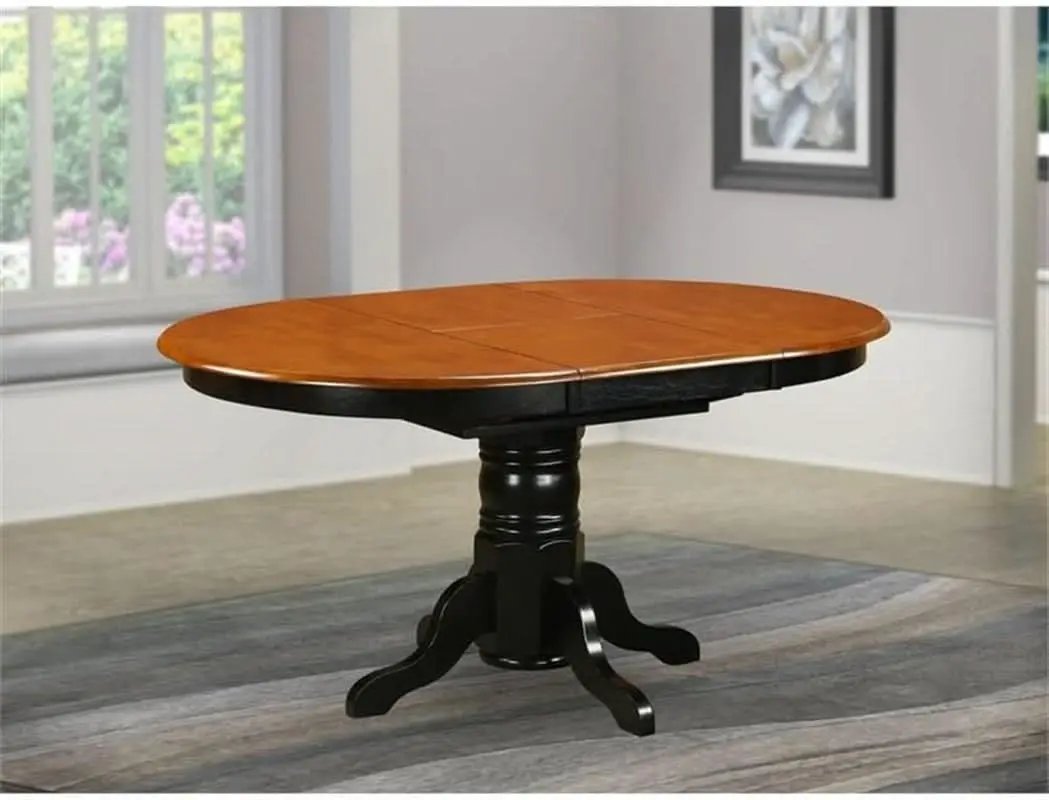 Avon Dining Table Butterfly Leaf 60x42 Inches Oval from PriceLows™