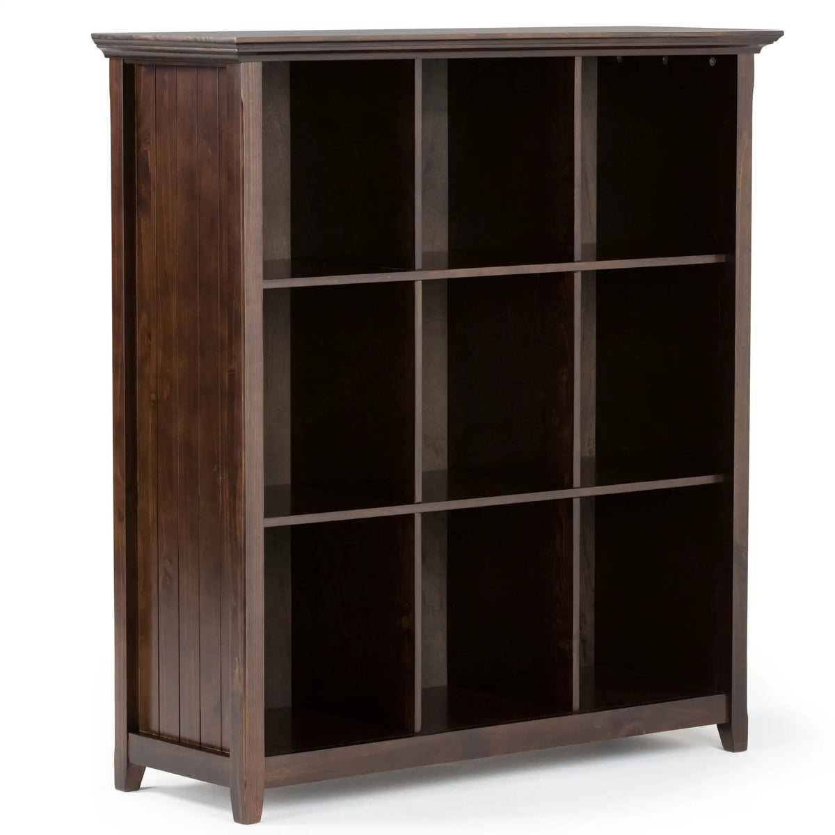 Acadian Cube Storage | Handcrafted Solid Wood | Twelve Large Cubbies | 57 Inch Width