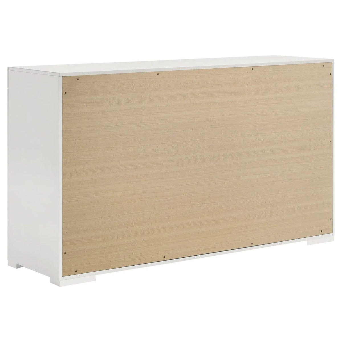 Ives 6-drawer Dresser Cabinet White High Gloss | 63 x 18 x 36.5 in | 6-Drawer | Bedroom