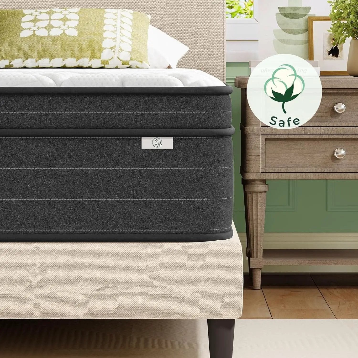 Queen Size 12 Inch Ultra Cooling Hybrid Sleep Technology Mattress from PriceLows™