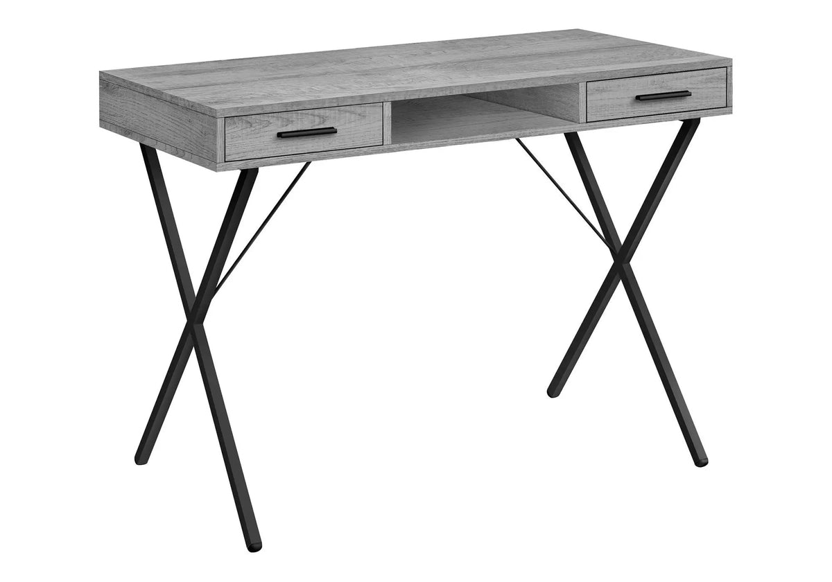 Computer Desk With Drawers | 42 Inch Width | Left Or Right Setup | Laptop Friendly