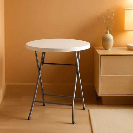 Bar Height Folding Table Indoor Outdoor Patio Table from PriceLows™