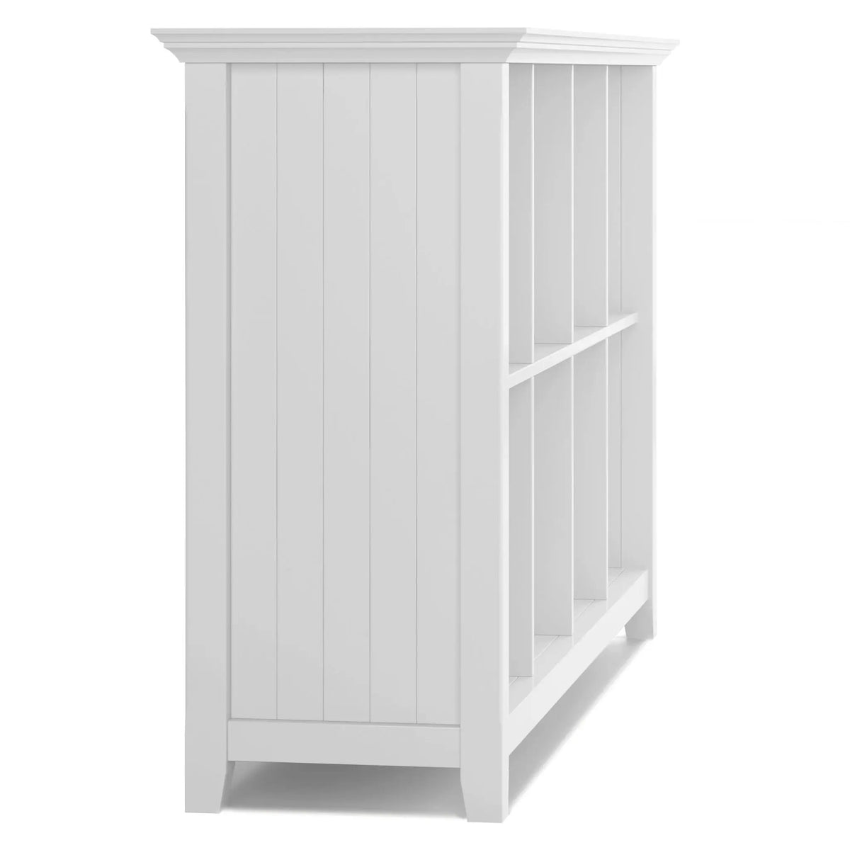 Acadian Cube Storage | Handcrafted Solid Wood | Twelve Large Cubbies | 57 Inch Width