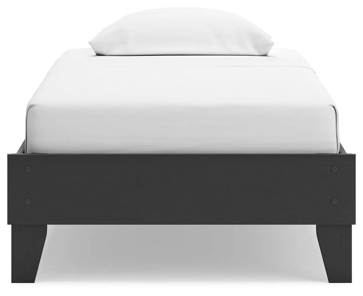 Socalle Platform Bed | Space-Saving Design | Clean-Lined Profile | Contemporary Style