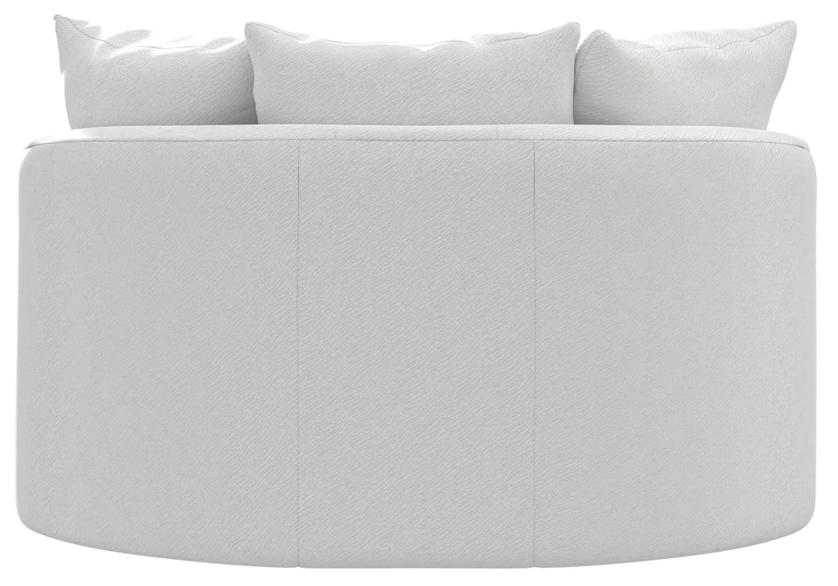 Matty Round Accent Cuddle Chaise | 3 Pieces | Living Room Furniture | Living Room