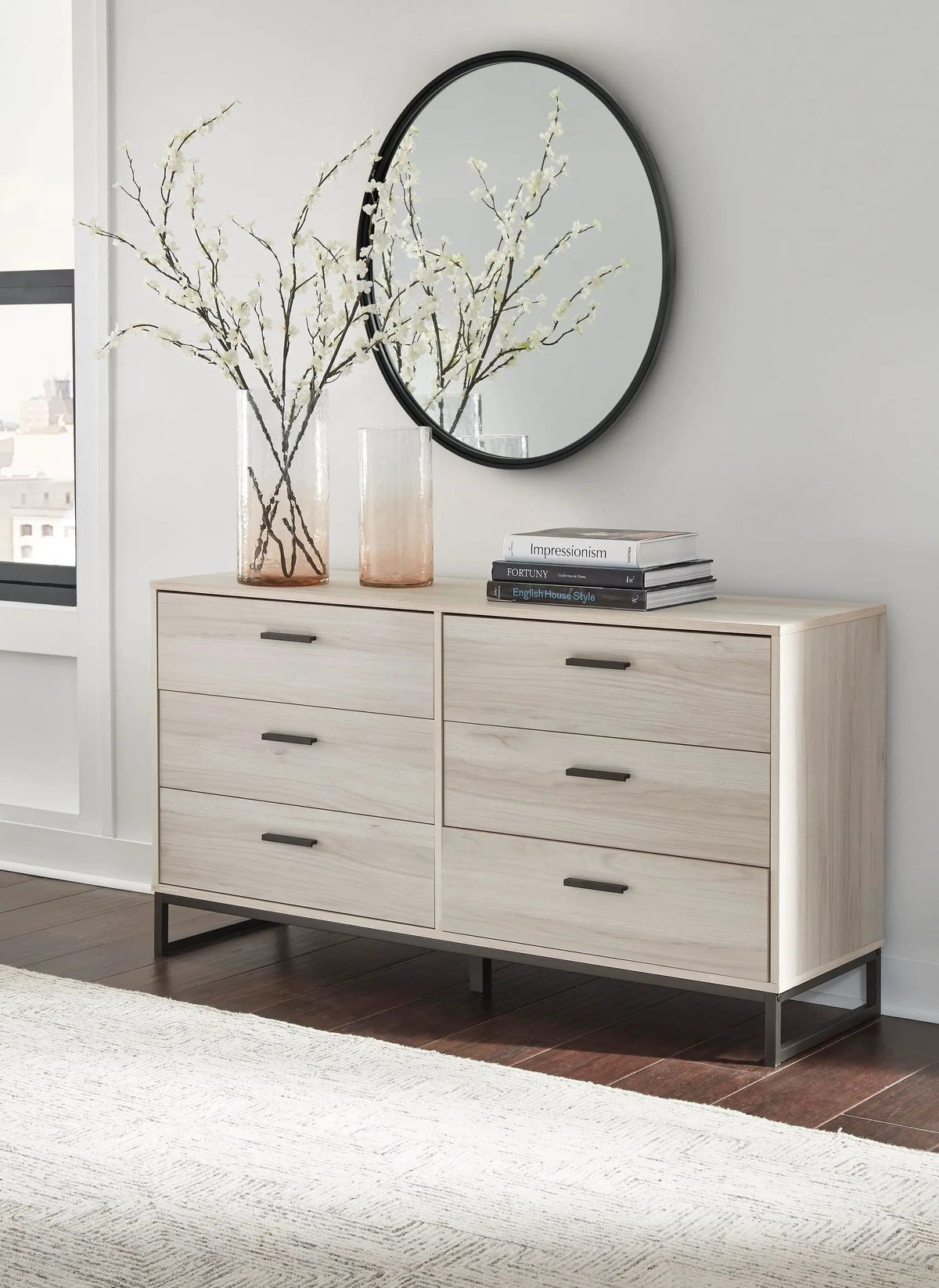 Socalle Six Drawer Dresser | 2 Pieces | Bedroom Furniture | Bedroom