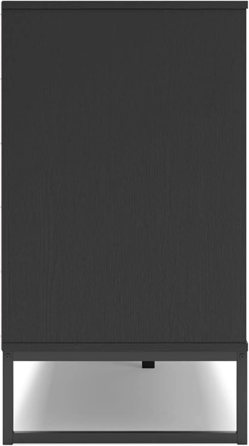Socalle Modern 6-Drawer Dresser Black With Safety Stop from PriceLows™