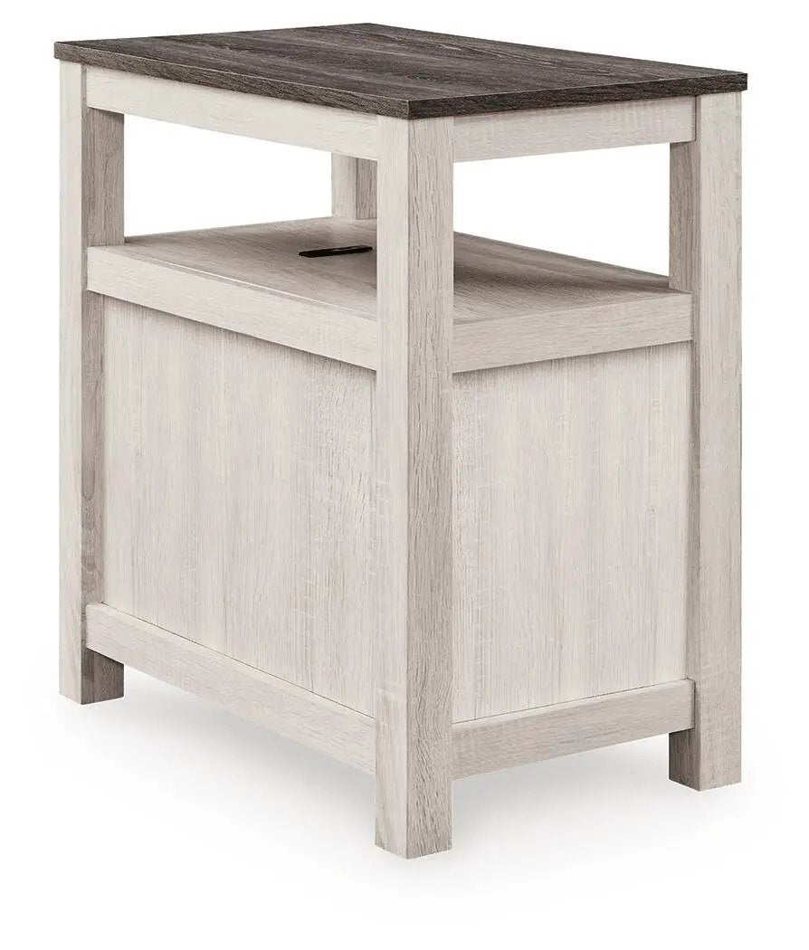 Fendenmore Chairside End Table | Storage Cabinet | Sofa-Side Function | Stylish Design