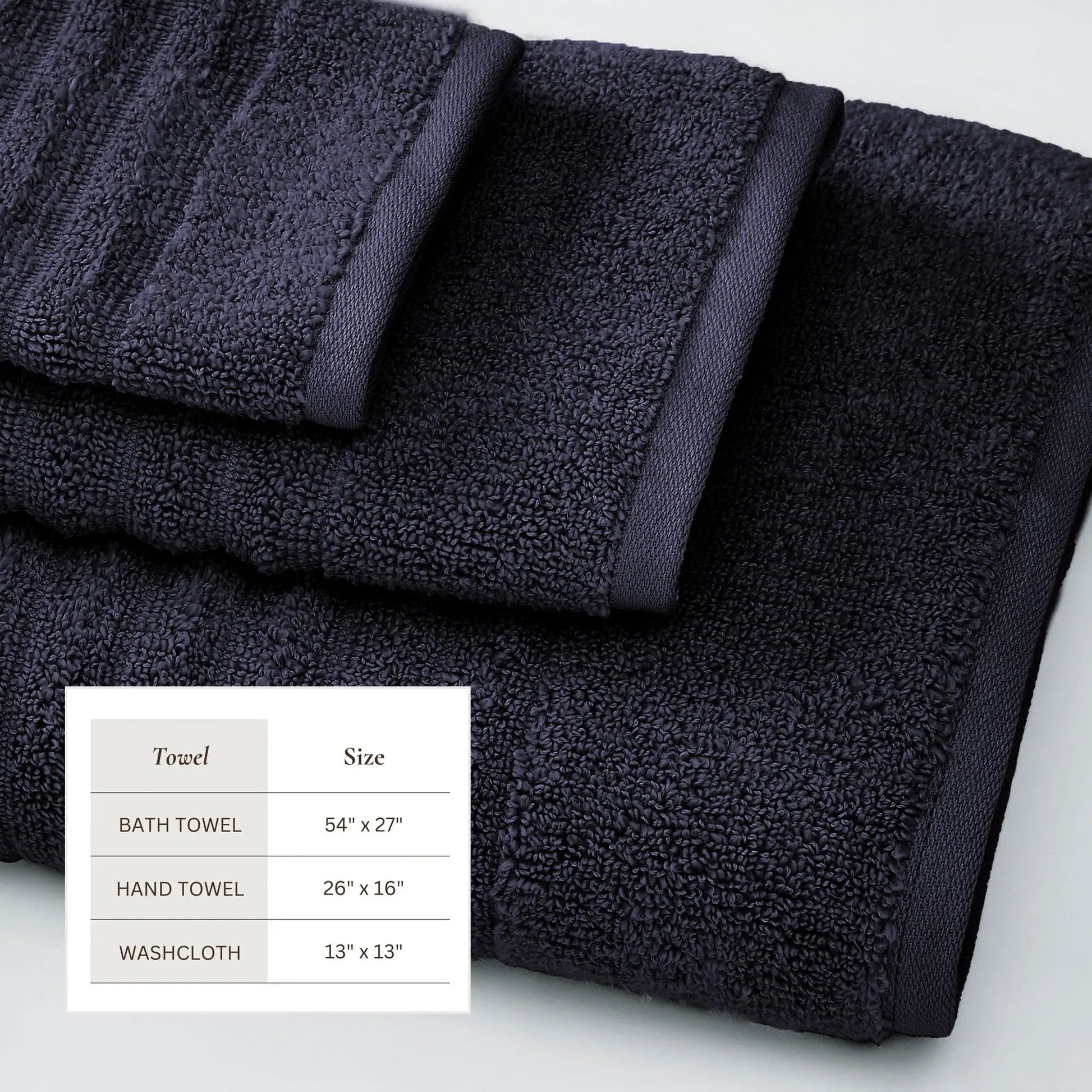 Luxury Combed Cotton Bath Towel Set - Karina Collection from PriceLows™