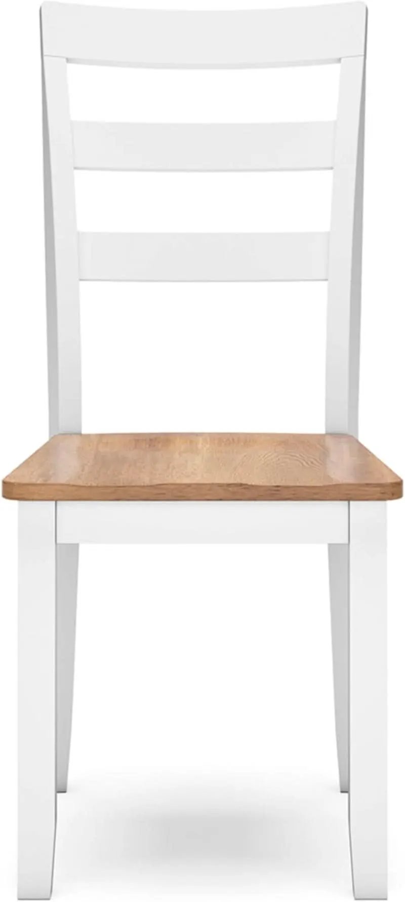 Gesthaven Solid Wood Frame Dining Chair Set White Natural from PriceLows™