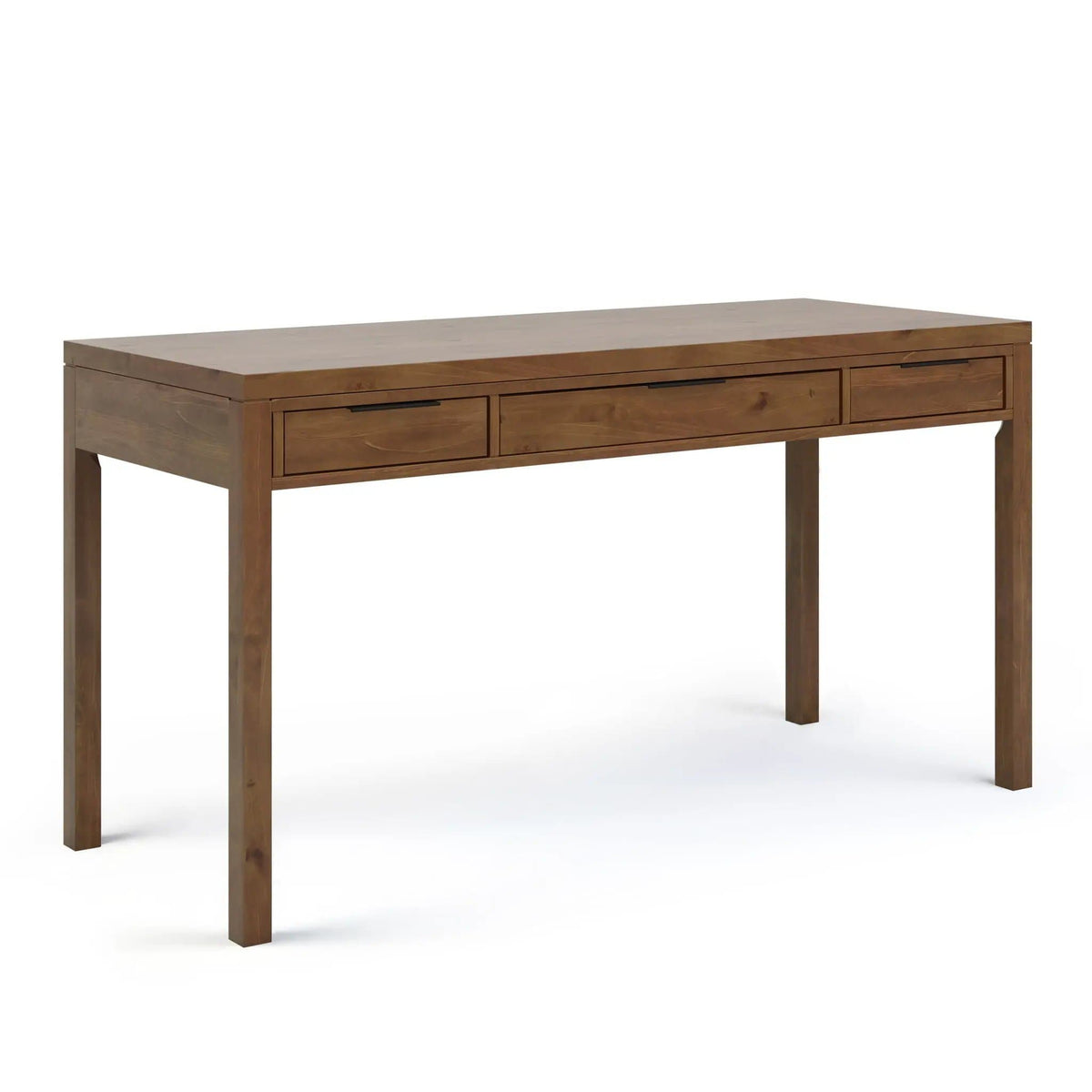 Hollander Handcrafted Desk | 4 Pieces | Solid Wood | Home Office