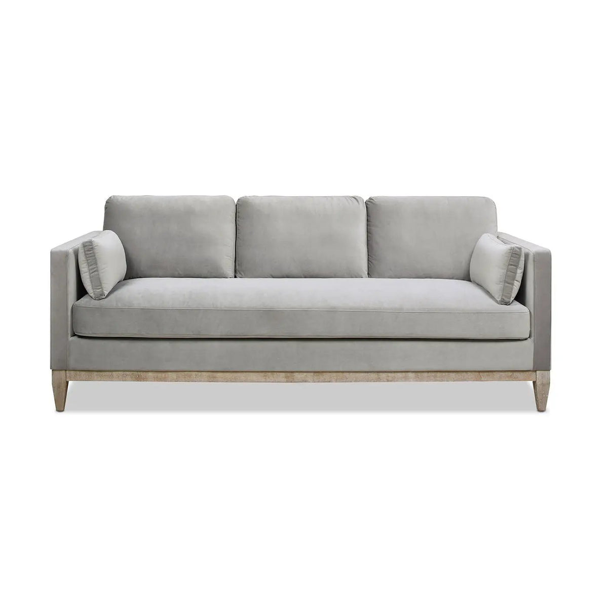 Knox Modern Farmhouse Sofa | Feather-Down Wrapped Cushions | Reversible Cushions | 84 Inch Length
