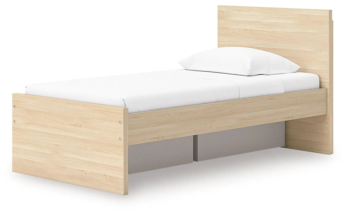 Onita Panel Platform Bed | Minimal Design | Ultra-Clean Lines | Easy-Elegant Solid Finish
